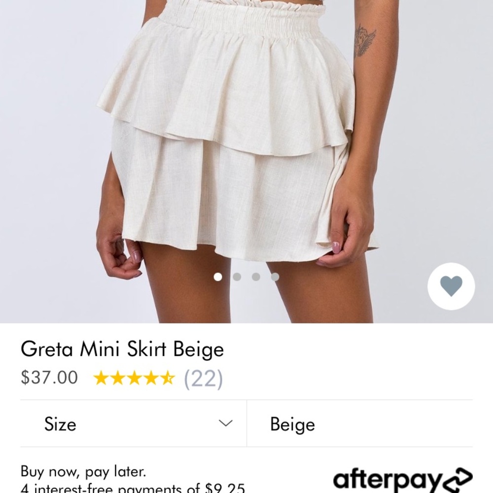 Princess polly Greta skirt